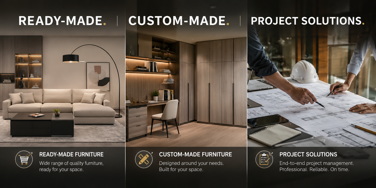 Ready-Made. Custom-Made. Project Solutions.